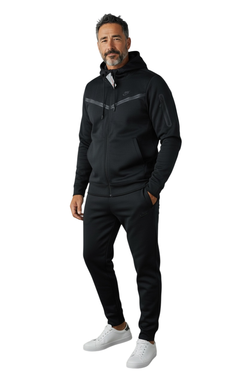 Nike Tech Adult Blackout Matching Tracksuit Set