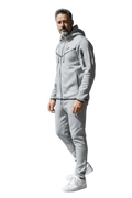 Nike Tech Adult Grey with Black Nike Logo Tracksuit Set