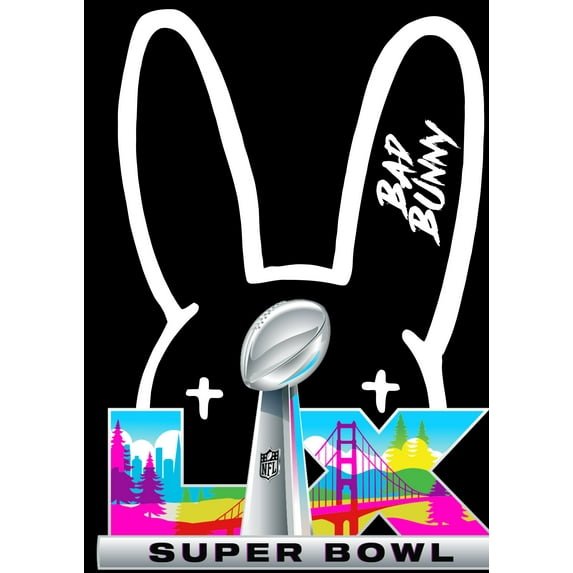 Bad Bunny Super Bowl T-shirt Gildon's Heavy Cotton