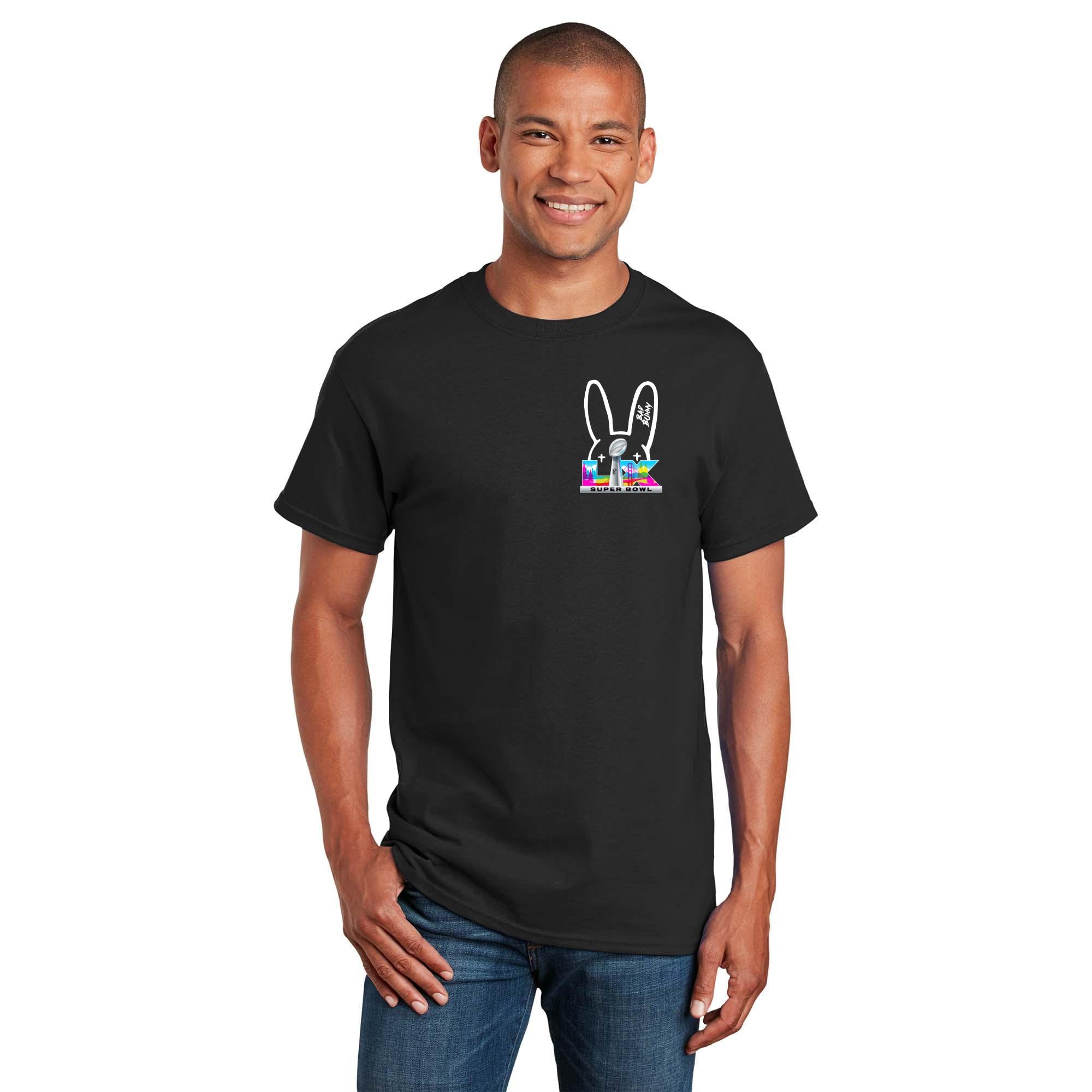 Bad Bunny Super Bowl T-shirt Gildon's Heavy Cotton